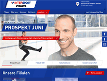 Tablet Screenshot of intersport-mum.de